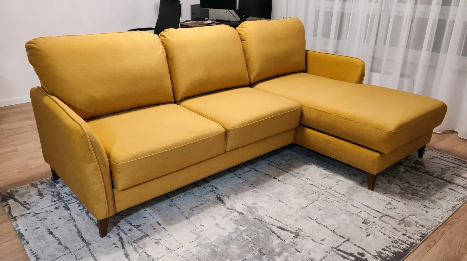 Диван Копенгаген открытый угол XL-2 320x236x95 см — интерьерное фото 62