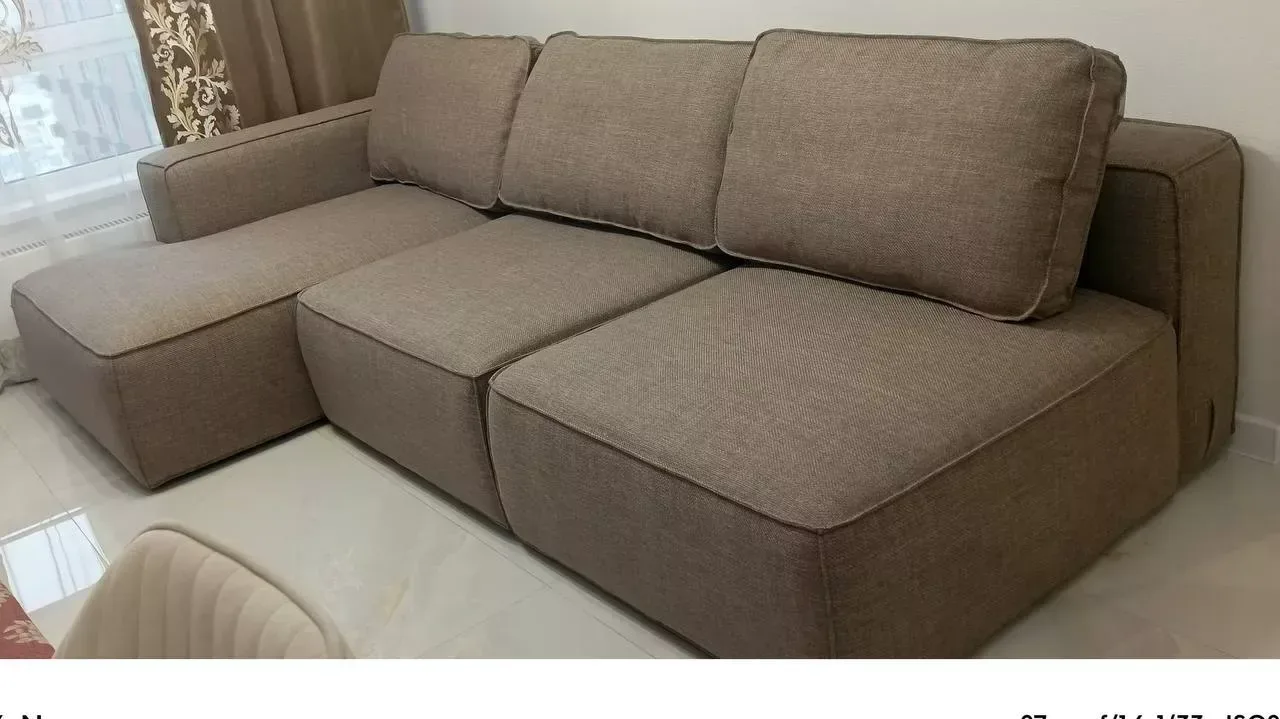 Диван-кровать Норман угловой 252x165x62 см — интерьерное фото 69