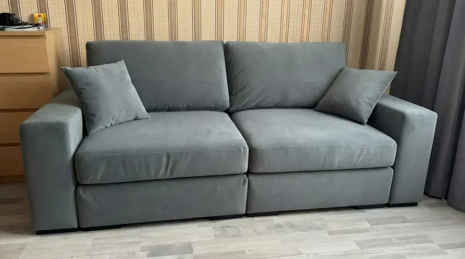 Диван-кровать Нарвик Classic 250x108x95 см — интерьерное фото 13