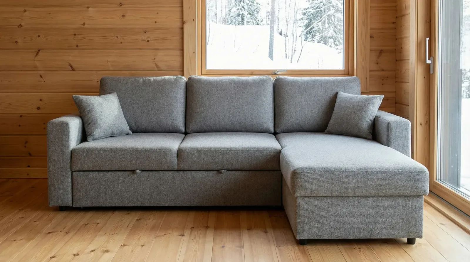 Диван-кровать Нарвик Classic 250x108x95 см — интерьерное фото 50