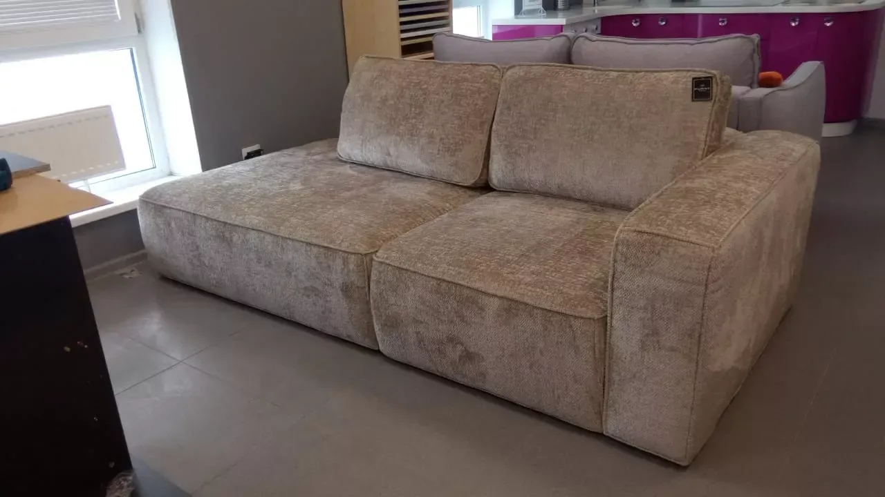 Диван-кровать Норман угловой 252x165x62 см — интерьерное фото 32