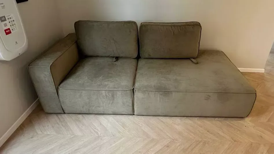 Диван-кровать Норман угловой 252x165x62 см — интерьерное фото 75