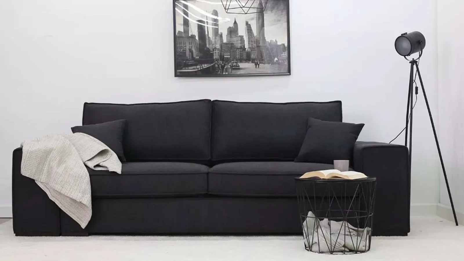 Диван-кровать Нарвик Classic 250x108x95 см — интерьерное фото 2