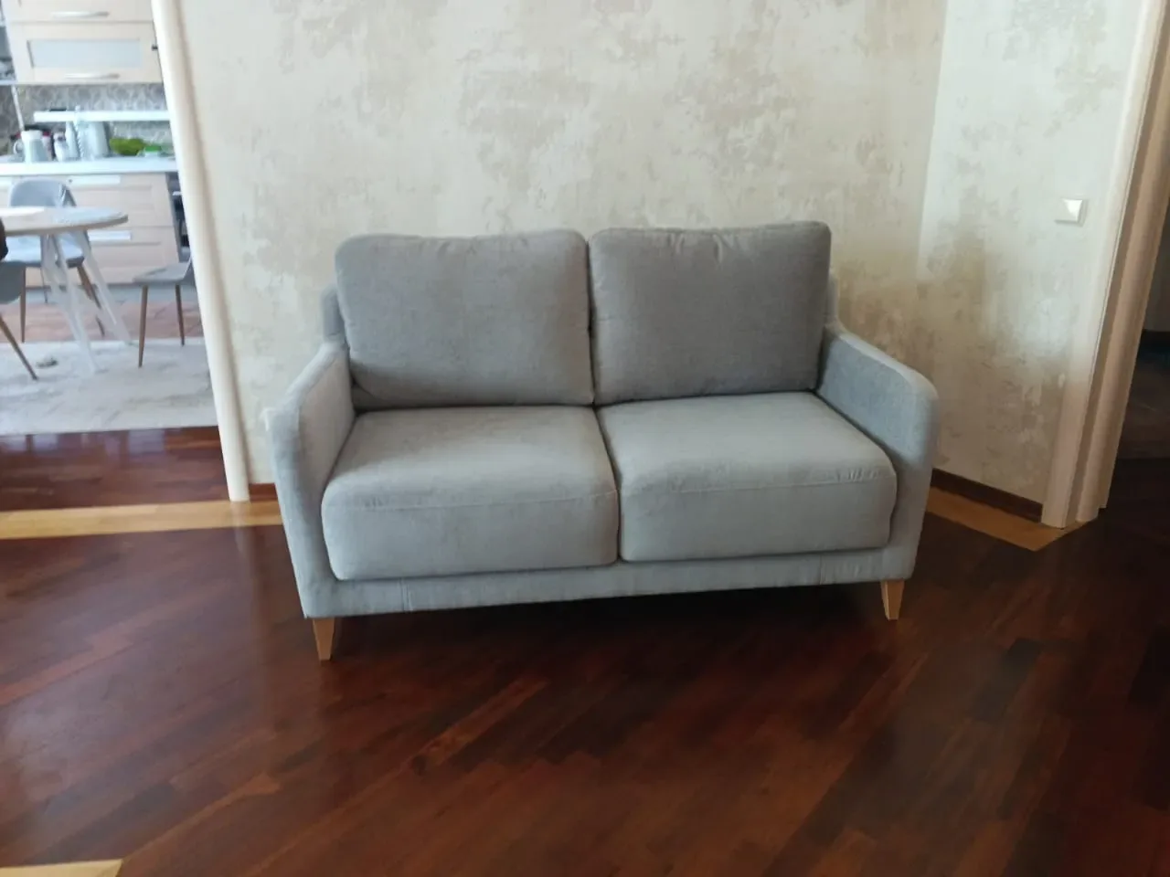 Диван-кровать Хольте прямой 157x97x98 см — интерьерное фото 17