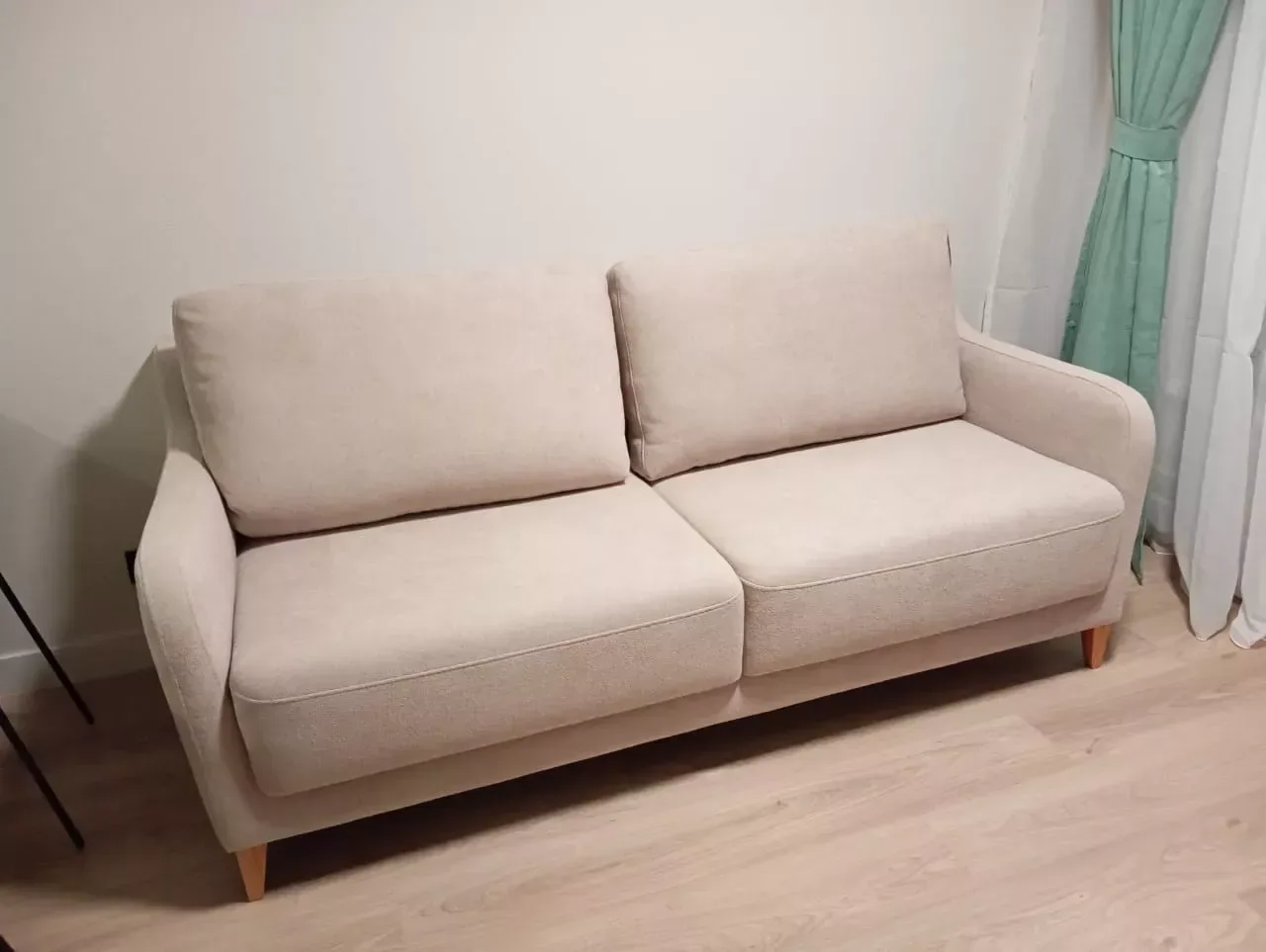 Диван-кровать Хольте прямой 157x97x98 см — интерьерное фото 29