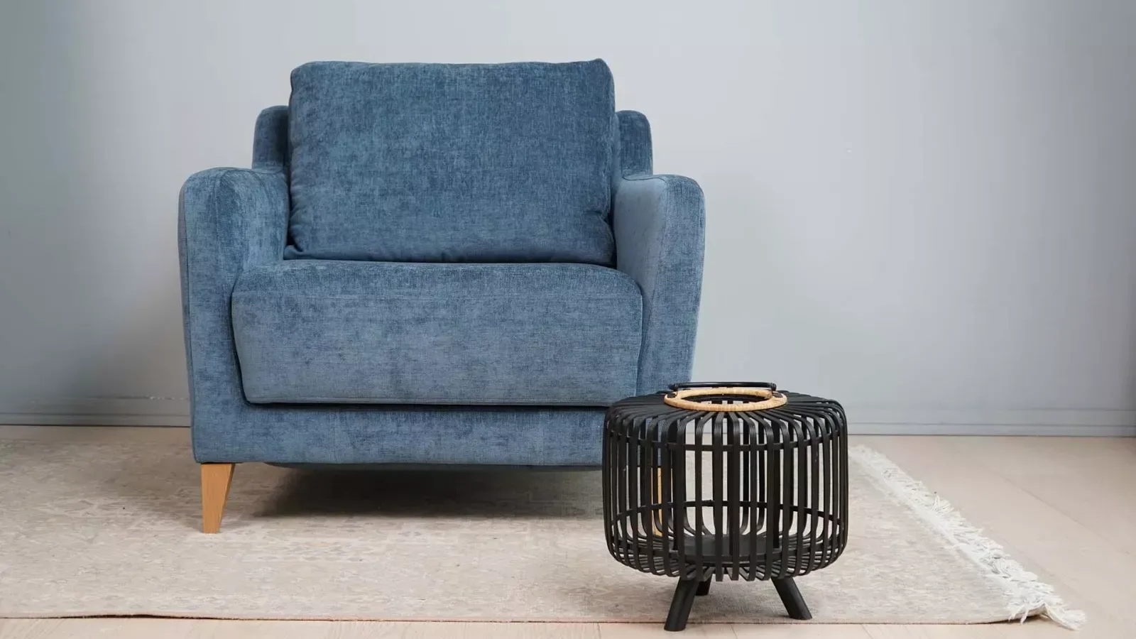 Диван-кровать Хольте прямой 157x97x98 см — интерьерное фото 6