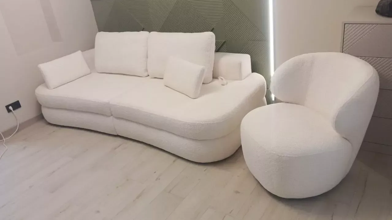 Диван-кровать Барселона 252x116x62 см — интерьерное фото 14