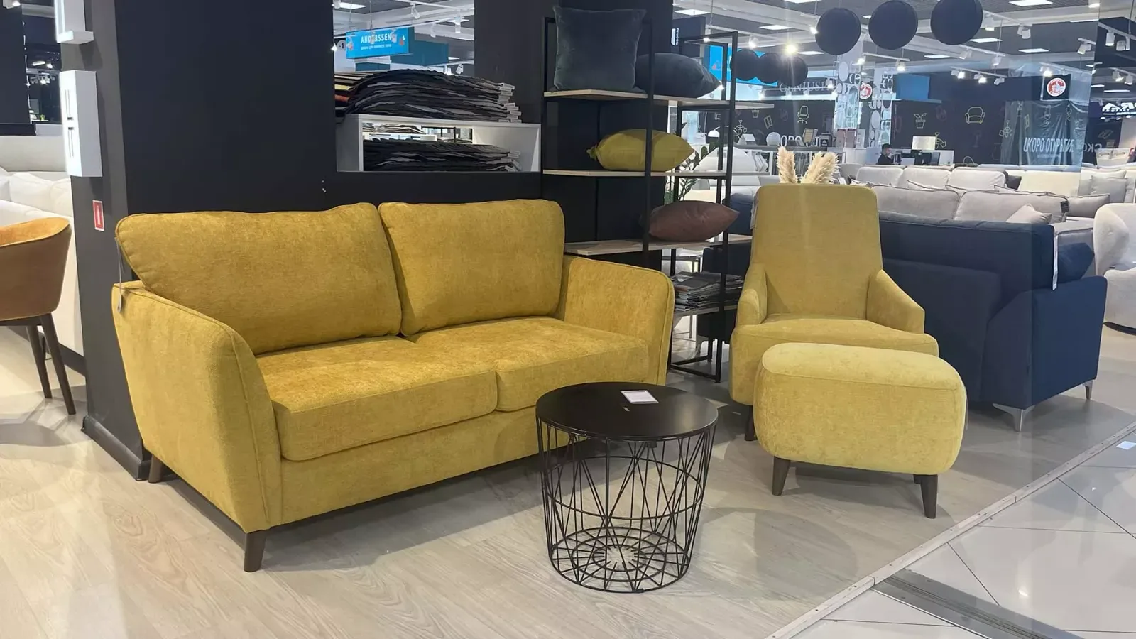 Диван Копенгаген открытый угол XL-2 320x236x95 см — интерьерное фото 50