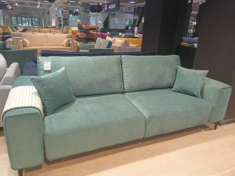 Диван-кровать Тиволи прямой 252x108x94 см — интерьерное фото 2