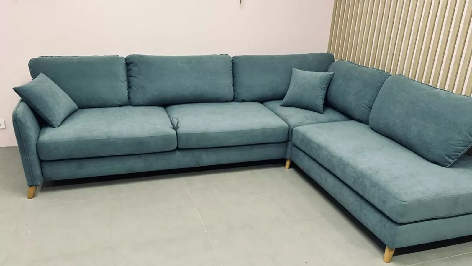 Диван Копенгаген открытый угол XL-2 320x236x95 см — интерьерное фото 19