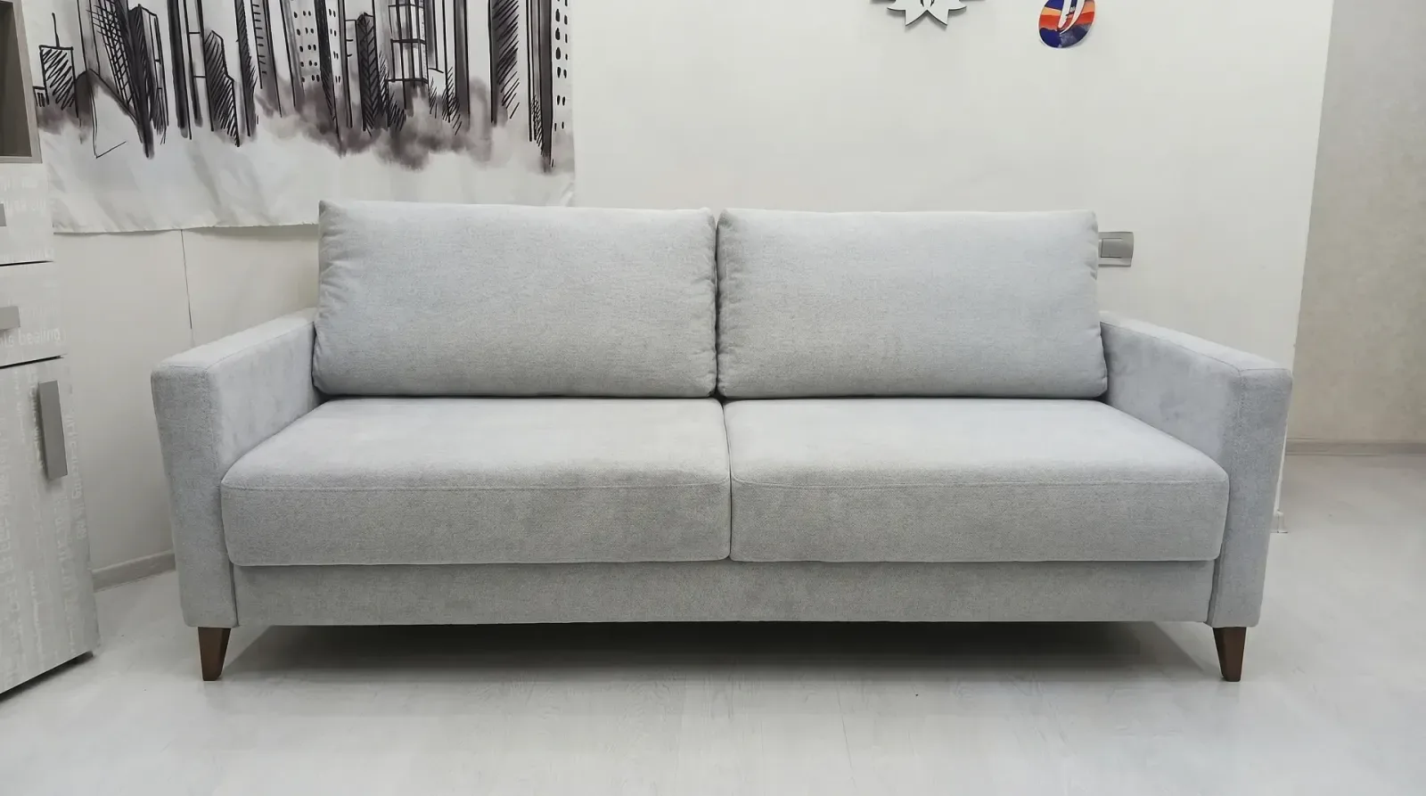 Диван-кровать Бостон 3 (А) 224x96x93 см — интерьерное фото 16