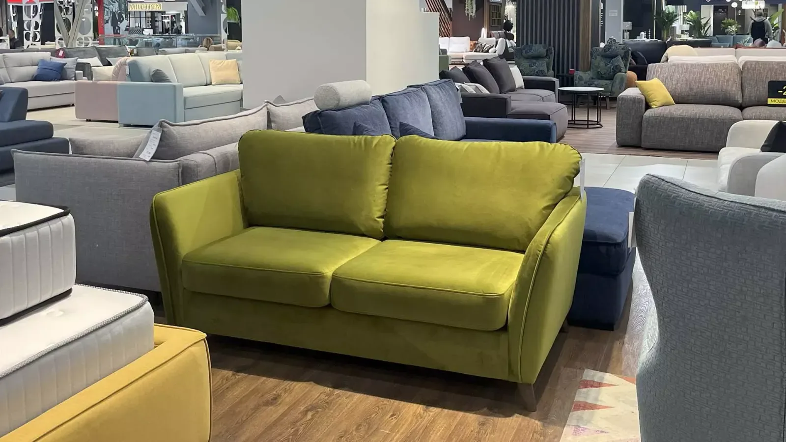 Диван Копенгаген открытый угол XL-2 320x236x95 см — интерьерное фото 15